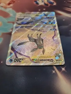 Pokemon TCG Crown Zenith Galarian Gallery Glaceon VSTAR Holo Card GG40/GG70 - Image 5