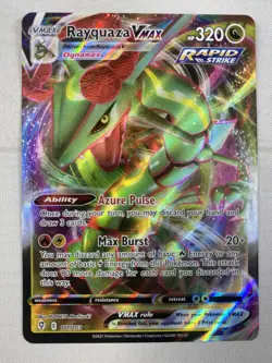 Rayquaza VMAX 111/203 Sword & Shield Evolving Skies Holo Pokemon Card NM - Image 1
