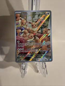 Eevee IR 188/167 Sv06: Twilight Masquerade Holo Pokemon Card 2024 Near Mint NM - Image 1