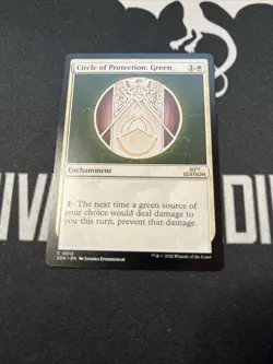 Circle Of Protection Green 30th Edition x1 Magic cards MTG - Image 1