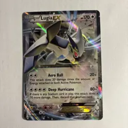 Pokemon TCG - XY Ancient Origins Lugia EX Ultra Rare Holo Card - 68/98 MP/LP - Image 1