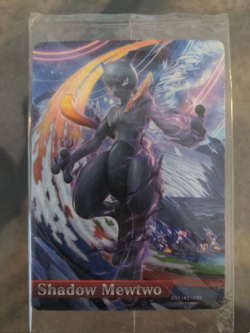Shadow Mewtwo Amiibo Card for Pokken Tournament - Sealed, Near-Mint Condition - Image 1