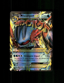 Custom Holo SWAMPERT Card SWAMPERT EX Card READ DESCRIPTION BELOW z1 - Image 1