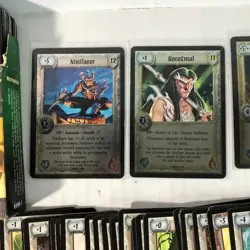 Warlord Saga of the Storm TCG/CCG Lot - 150 Cards Rare/Un/C - 4 Foil Ultra Rares - Image 2