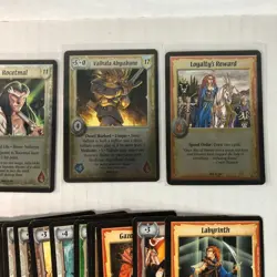 Warlord Saga of the Storm TCG/CCG Lot - 150 Cards Rare/Un/C - 4 Foil Ultra Rares - Image 3