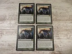 4x Savage Summoning - M14 - NM - English - TOP OOP MTG Playset Green Flash - Image 1