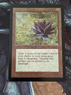 MTG Sticker CEDH Beta Power 9 Black Lotus Time Walk Ancestral Set - Image 2