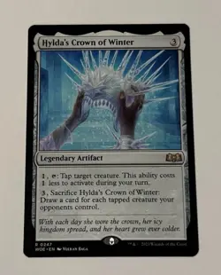 MTG Hylda's Crown of Winter - Wilds of Eldraine NM - Image 1