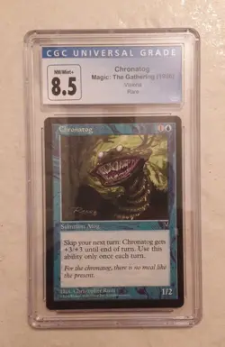 Chronatog Visions MTG Magic Reserved List Christopher Rush CGC 8.5 - Image 1