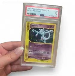 2002 Pokemon Expedition Mewtwo Holo (#20/165) - PSA Graded 5 (EXCELLENT) - Image 1