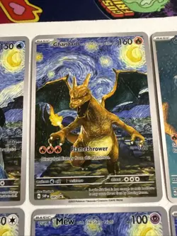 Pokemon Van Gogh Set of EIGHTEEN (18) Custom Art Cards - DIY - Full Set - Image 5