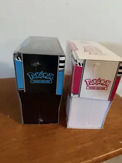 Pokemon TCG S&V Black Bolt & White Flare Sealed Elite Trainer Box ETB Set of 2 - Image 4