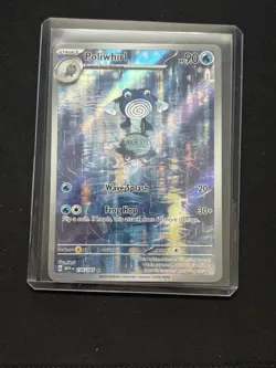 Poliwhirl Full Art 176/165 AR sv2a Pokemon 151 Japanese Pokemon TCG Near Mint - Image 1