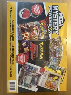 Pokemon Mega Mystery Powerbox MJ Holdings 2025 New Sealed - Image 1