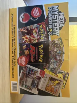 Pokemon Mega Mystery Powerbox MJ Holdings 2025 New Sealed - Image 2