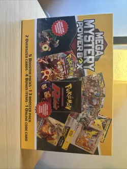 Pokemon Mega Mystery Powerbox MJ Holdings 2025 New Sealed - Image 4