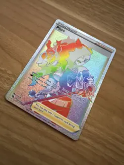 Pokemon Piers 078/073 Champions Path Rainbow Rare Full Art Near Mint - Image 3