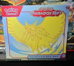 POKEMON S&V Paradox Rift Elite Trainer Box ETB FACTORY SEALED - Image 1