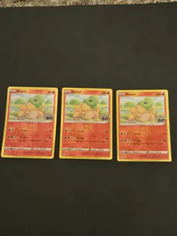 3 Pokemon TCG: Numel (Peelable Ditto) 013/078 Pokemon GO Reverse Holo, Fast Ship - Image 1