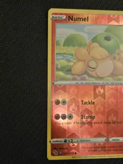 3 Pokemon TCG: Numel (Peelable Ditto) 013/078 Pokemon GO Reverse Holo, Fast Ship - Image 3