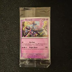 Pokemon Mega Evolution 2025 - Xerneas 2025 Bestbuy Stamped NEW & Sealed - Image 1