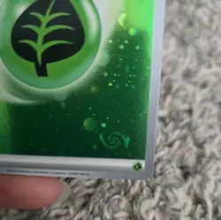 🌀 Pokemon 151 Holo Grass Energy HD Error No Swirl Galaxy Cosmo Foil Variant - Image 2