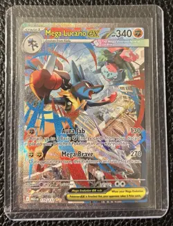Mega Lucario EX 179/132 - Special Illustration Rare -Pokemon Mega Evolution MINT - Image 1