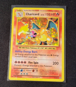 Charizard 11/108 Heavy Holo Bleed Misprint Error Pokemon XY Evolutions - Image 1