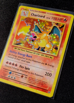 Charizard 11/108 Heavy Holo Bleed Misprint Error Pokemon XY Evolutions - Image 2