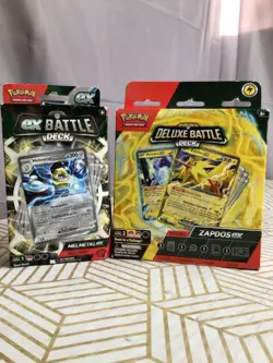 Pokemon Deluxe Battle Deck Zapdos EX & EX Battle Deck Melmetal *NEW/SEALED* - Image 1