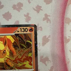 Flareon 167 Cosmos Holo Black Star Promo Prismatic Evolutions Pokemon - Image 4
