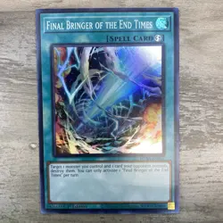 Yu-Gi-Oh! Final Bringer Of The End Times ROTA-EN064 Super Rare - Image 1