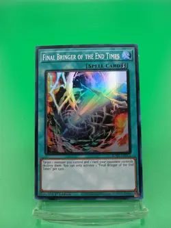 YU-GI-OH! Final Bringer Of The End Times ROTA-EN064 Super Rare NM - Image 1