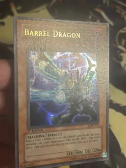 Yugioh: Barrel Dragon - MRD-126 - Ultra Rare - 1st Edition - LP - Image 3