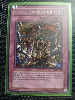 Yugioh Rare Lod Royal Oppression Nm Lp - Image 1