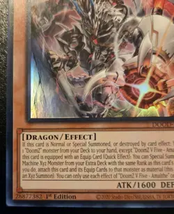 DoomZ V Five - Amalthe DOOD-EN009 1st Ed. Ultra Rare Doom Of Dimensions Yu-Gi-Oh - Image 4