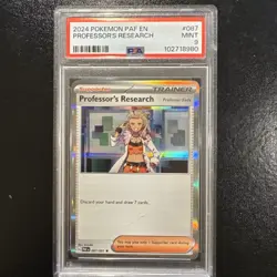 Professor's Research 087/091 Sv: Paldean Fates Holo Rare Card! - Image 1