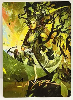 Titania's Command Art Card (Gold-Stamped Signature) - Art Series: Brother’s War - Image 1