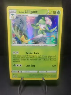 Pokemon TCG Card SWSH Astral Radiance Hisuian Lilligant 16/189 Rare Holo NM - Image 1