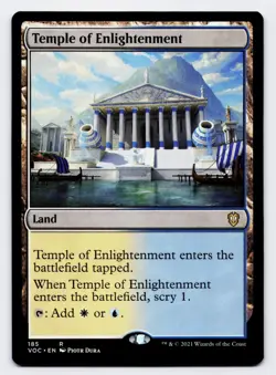 Temple of Enlightenment [185] VOC Rare Non-Foil [MTG Card English] - Image 1
