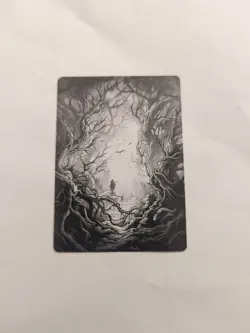 Forest Art Card (81/81) Art Series: Innistrad: Midnight Hunt Regular NM MTG - Image 1