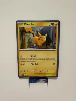 Pokemon TCG Confetti Holo Rare Pikachu Card 006/015 McDonald's 2023 Promo NM - Image 1