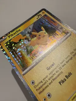 Pokemon TCG Confetti Holo Rare Pikachu Card 006/015 McDonald's 2023 Promo NM - Image 4