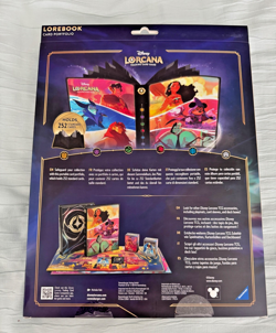 DISNEY LORCANA TCG: LOREBOOK CARD PORTFOLIO NEW NICHOLAS KOLE ART - Image 2