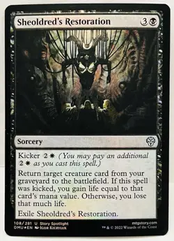 Sheoldred's Restoration -#108-MTG-Dominaria United-FOIL-NM - Image 1
