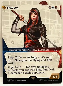Shao Jun (Showcase) -#151-MTG- Universes Beyond: Assassin's Creed-Regular-NM - Image 1