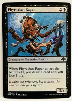 Phyrexian Rager - #99-MTG-Dominaria United-FOIL-LP - Image 1