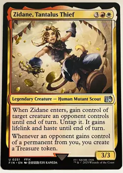 Zidane, Tantalus Thief -#251-MTG- FINAL FANTASY-Regular-NM - Image 1