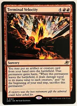 Terminal Velocity (163) Edge of Eternities EOE MTG Magic - Image 1