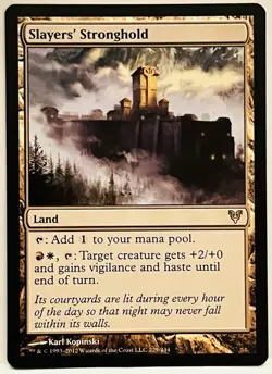 Slayers' Stronghold - #229-MTG-Avacyn Restored-Regular-NM - Image 1